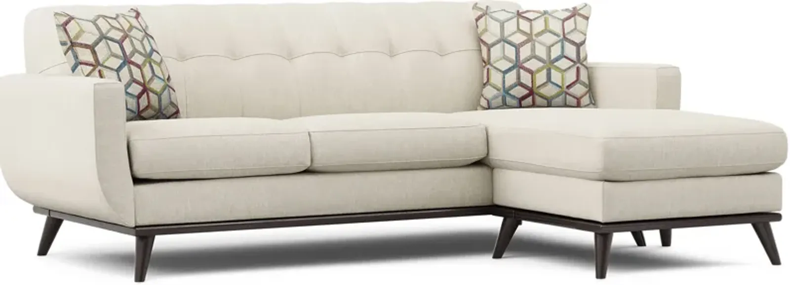 East Side Sand Chaise Sofa