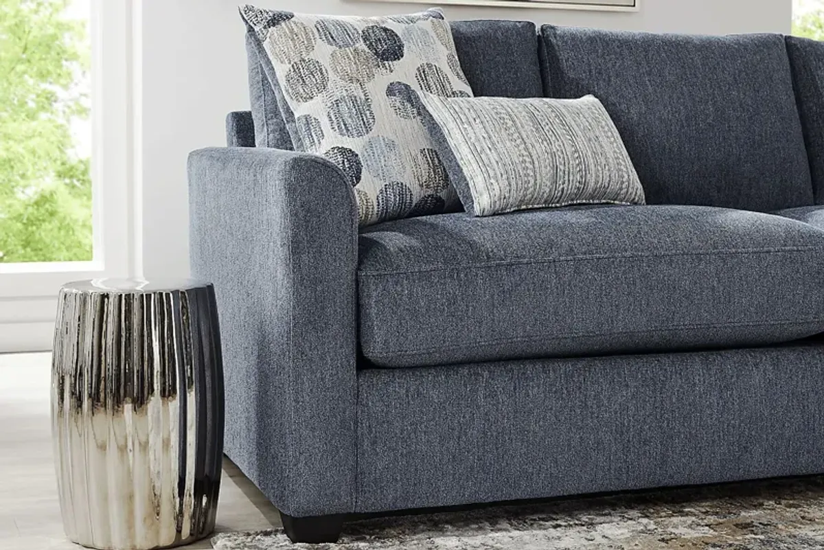 Caprice Navy Sleeper Sofa