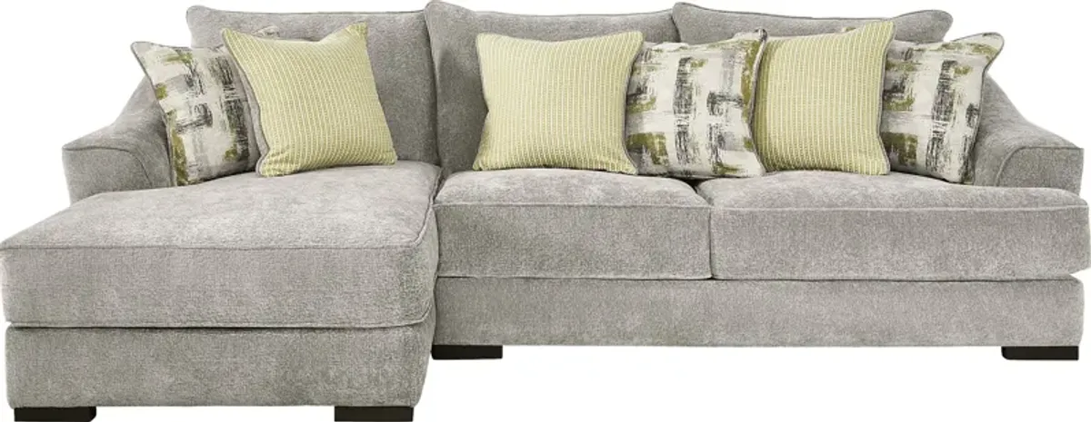 Kinley Gray 2 Pc Sectional