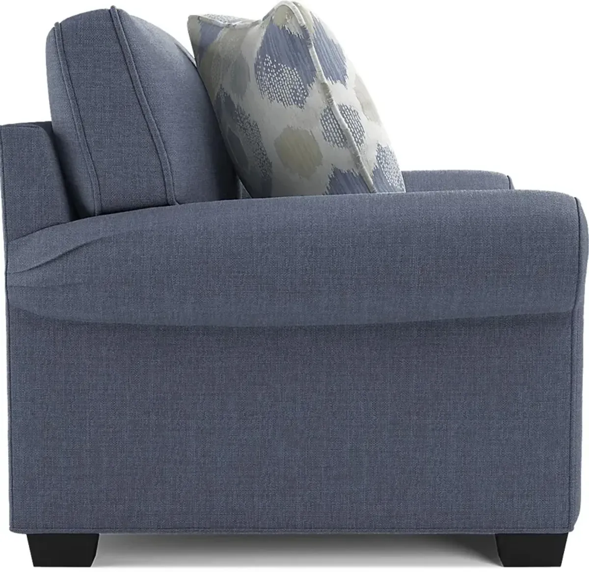 Bellingham Sapphire Textured Chenille Sleeper Chair