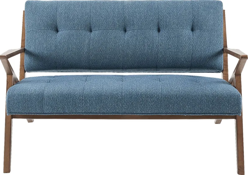 Rawlins Blue Settee