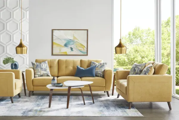 Claremont Heights Sunflower 2 Pc Living Room