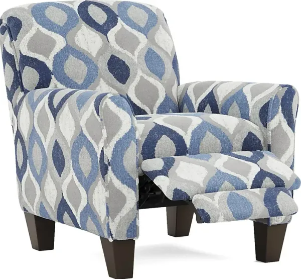 Dennin Heights Gray Push Back Recliner