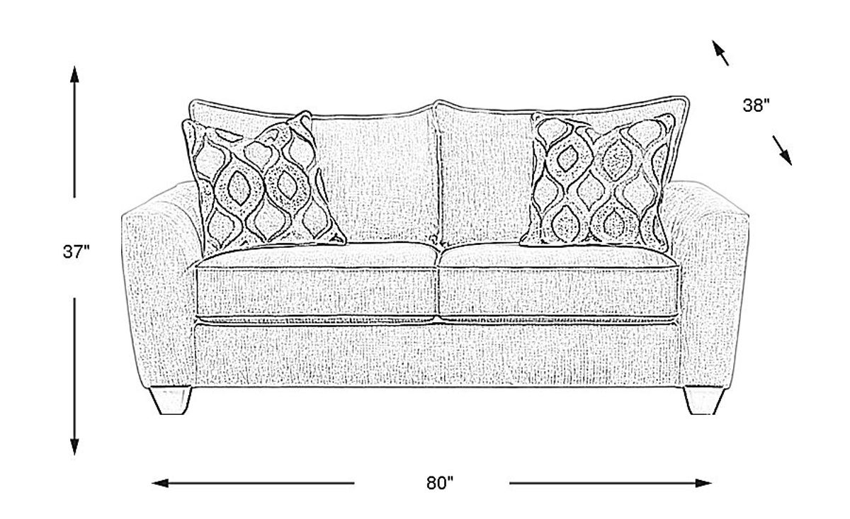 Dennin Heights Beige Sleeper Loveseat