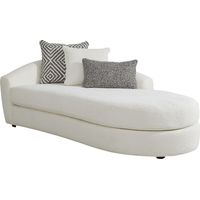 The Swerve White Chaise