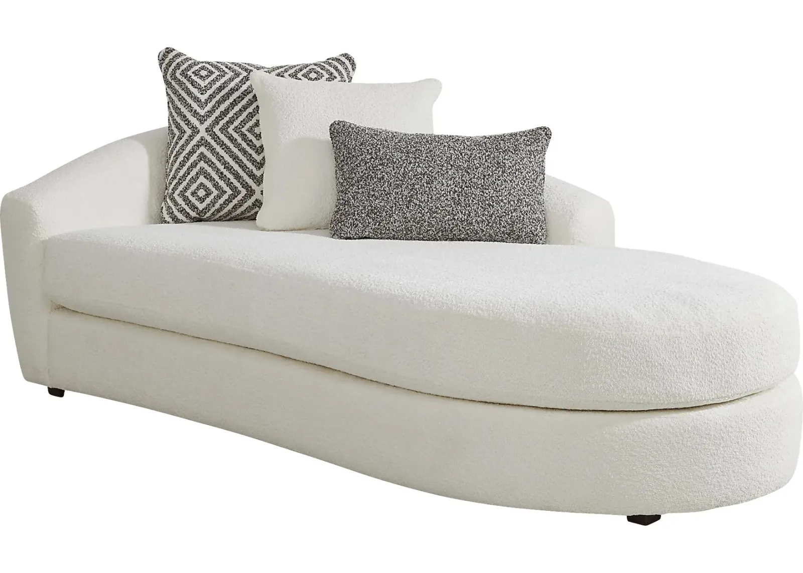 The Swerve White Chaise