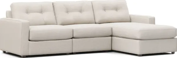 Off-White 3 Pc Power Reclining ModularOne