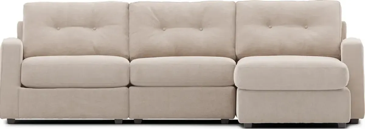 Beige 3 Pc Power Reclining ModularOne