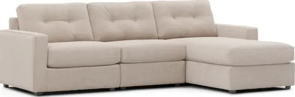 Beige 3 Pc Power Reclining ModularOne