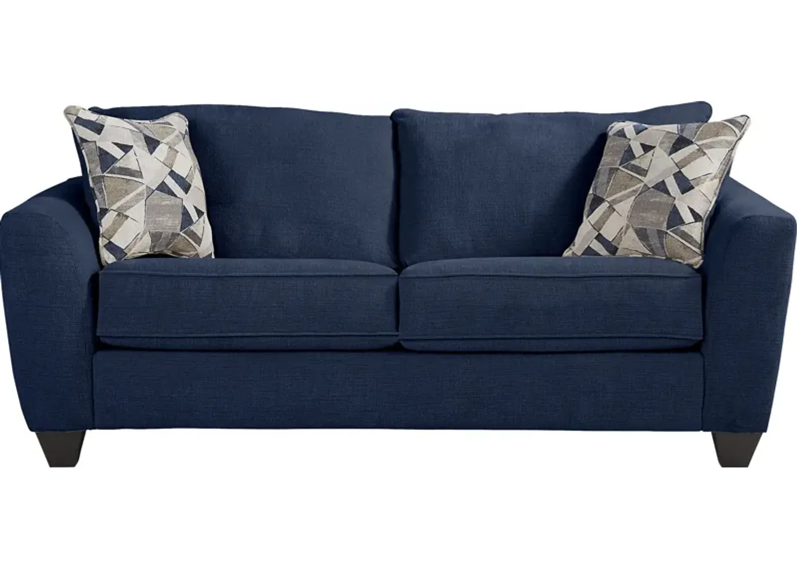 Sandia Heights Blue Sleeper Loveseat