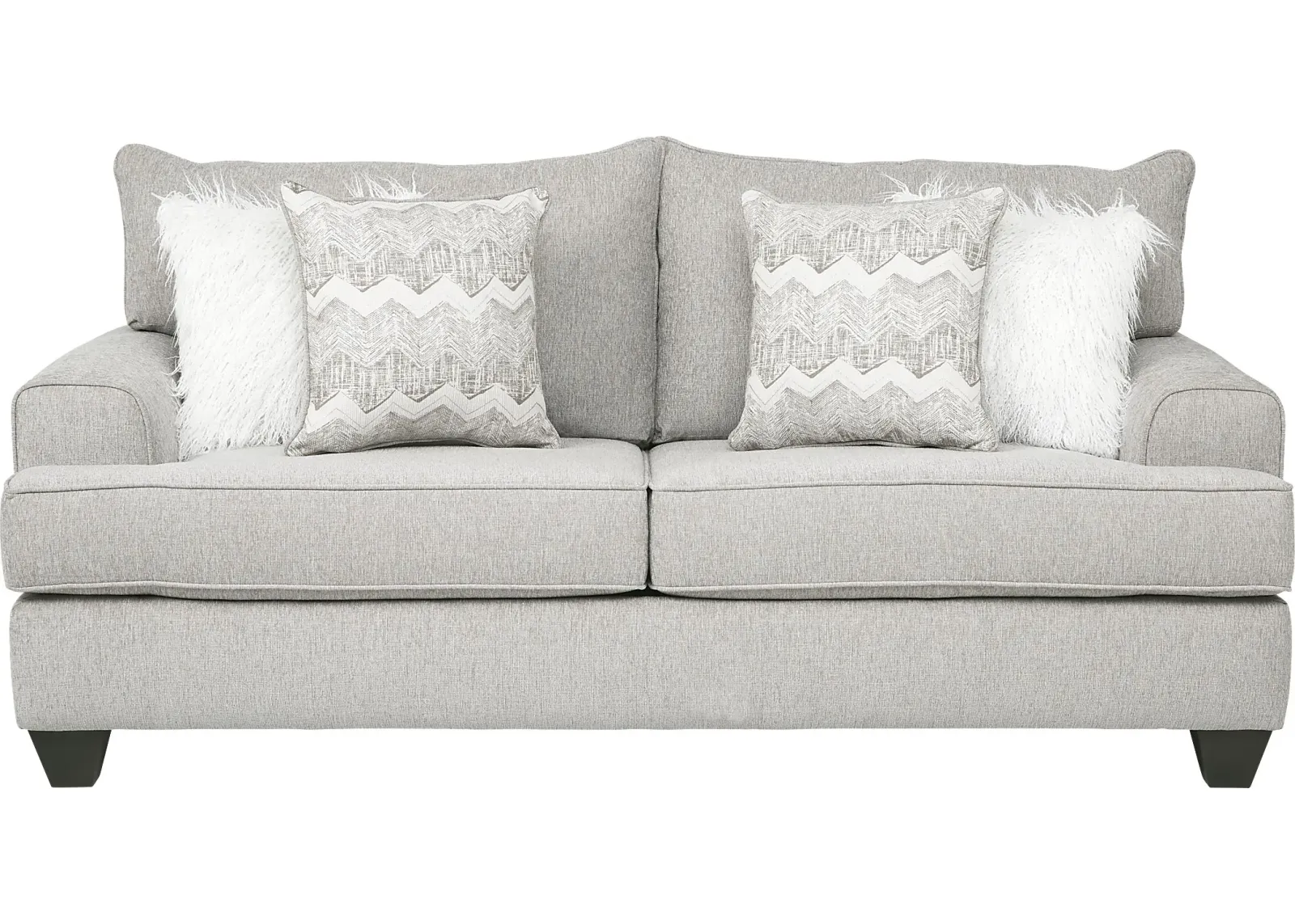 East Bank Gray Sleeper Loveseat