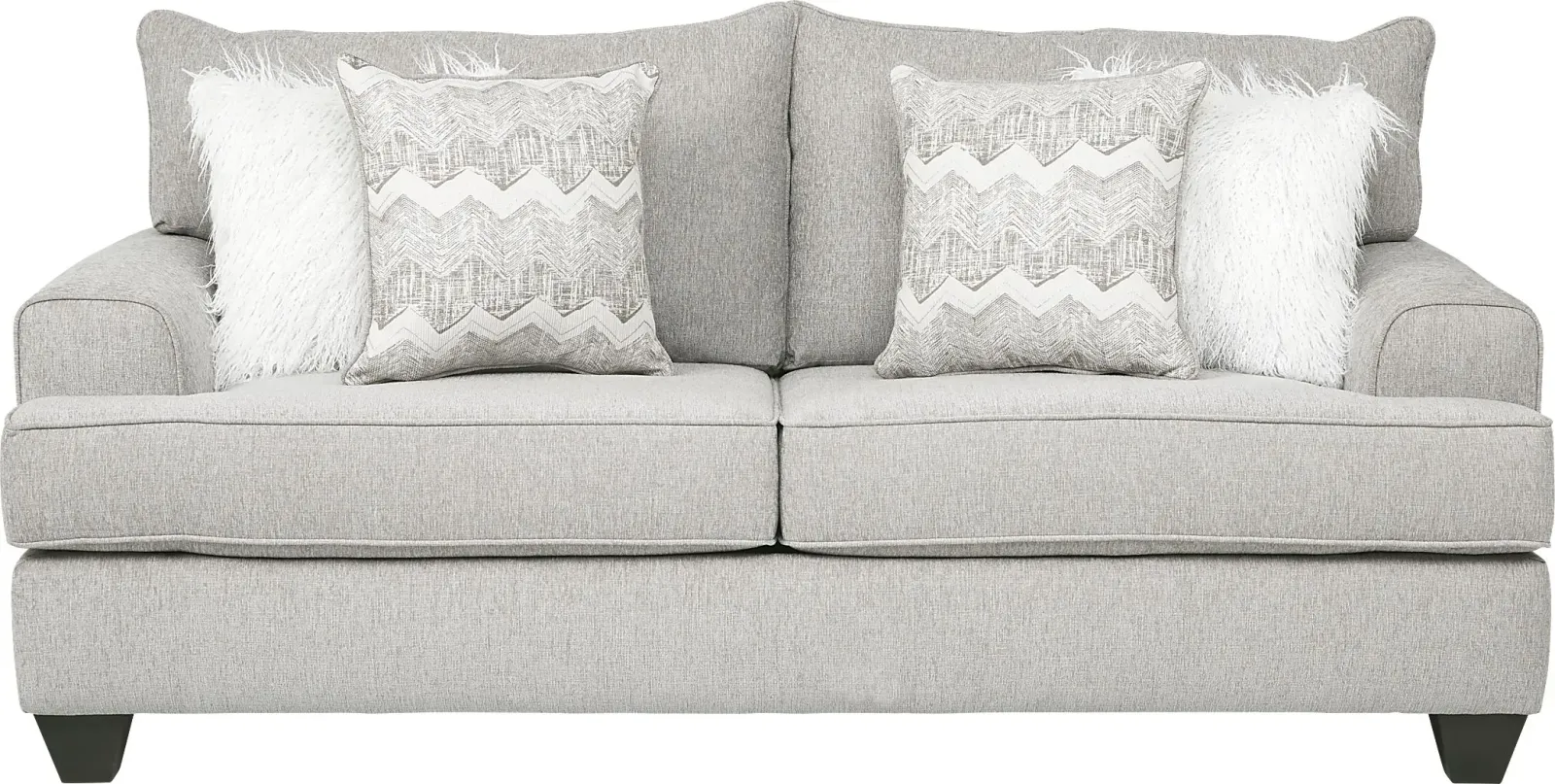 East Bank Gray Sleeper Loveseat