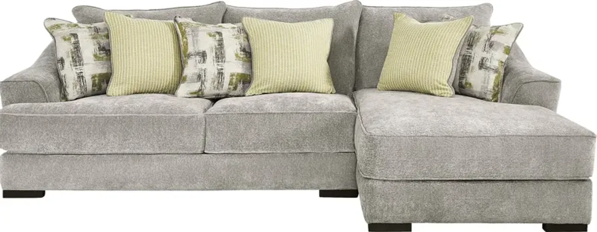 Kinley Gray 2 Pc Sectional