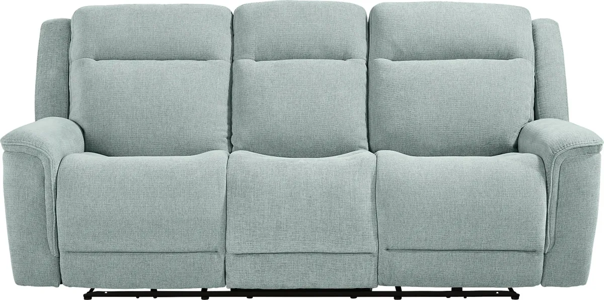 Meadow Park Seafoam 7 Pc Reclining Living Room