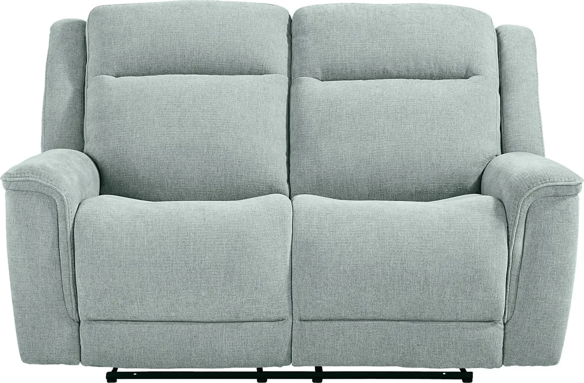 Meadow Park Seafoam 7 Pc Reclining Living Room