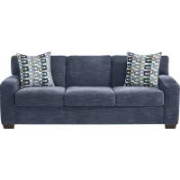 Lynwood Blue Gel Foam Sleeper Sofa