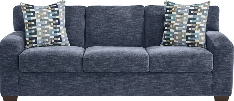 Lynwood Blue Gel Foam Sleeper Sofa