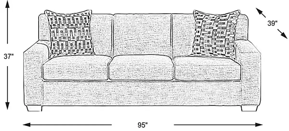 Lynwood Beige Sleeper Sofa