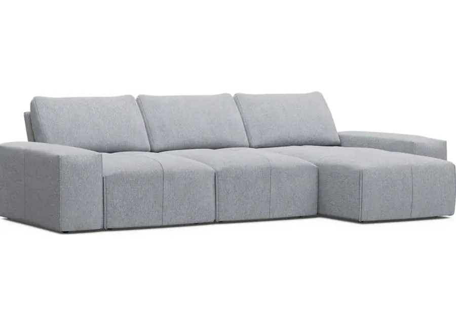 Laney Gray 3 Pc Sectional