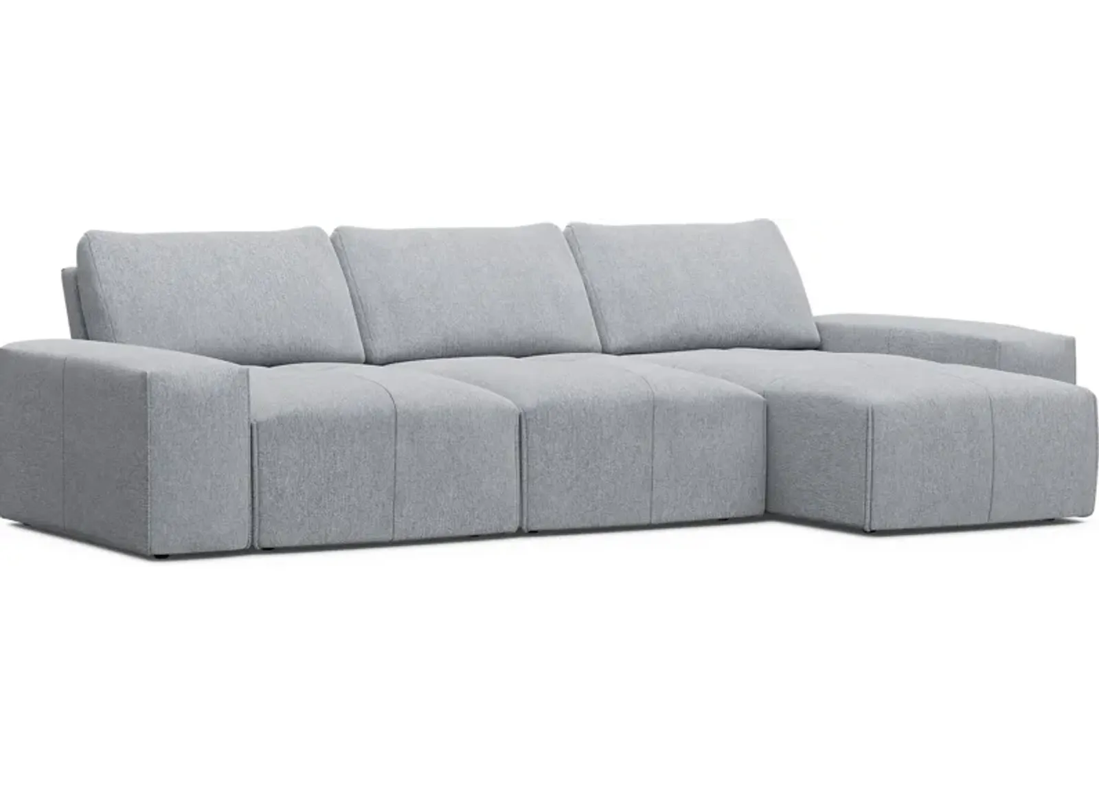 Laney Gray 3 Pc Sectional