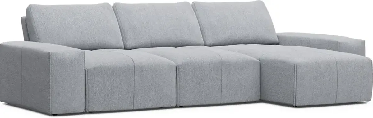 Laney Gray 3 Pc Sectional