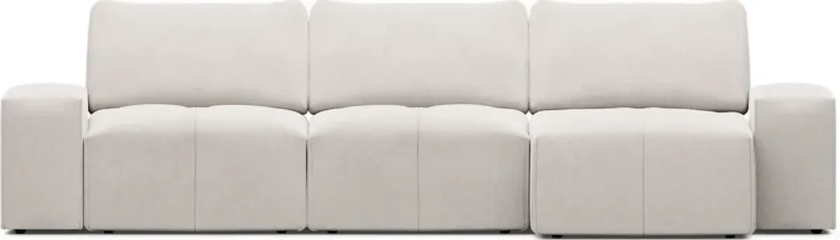 Laney Beige 3 Pc Sectional