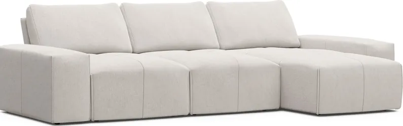 Laney Beige 3 Pc Sectional