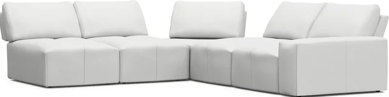 Davis Park Platinum 5 Pc Sectional