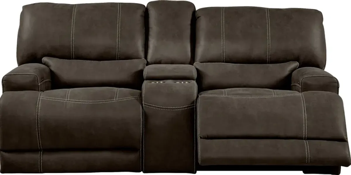 Warrendale Chocolate 2 Pc Power Reclining Living Room