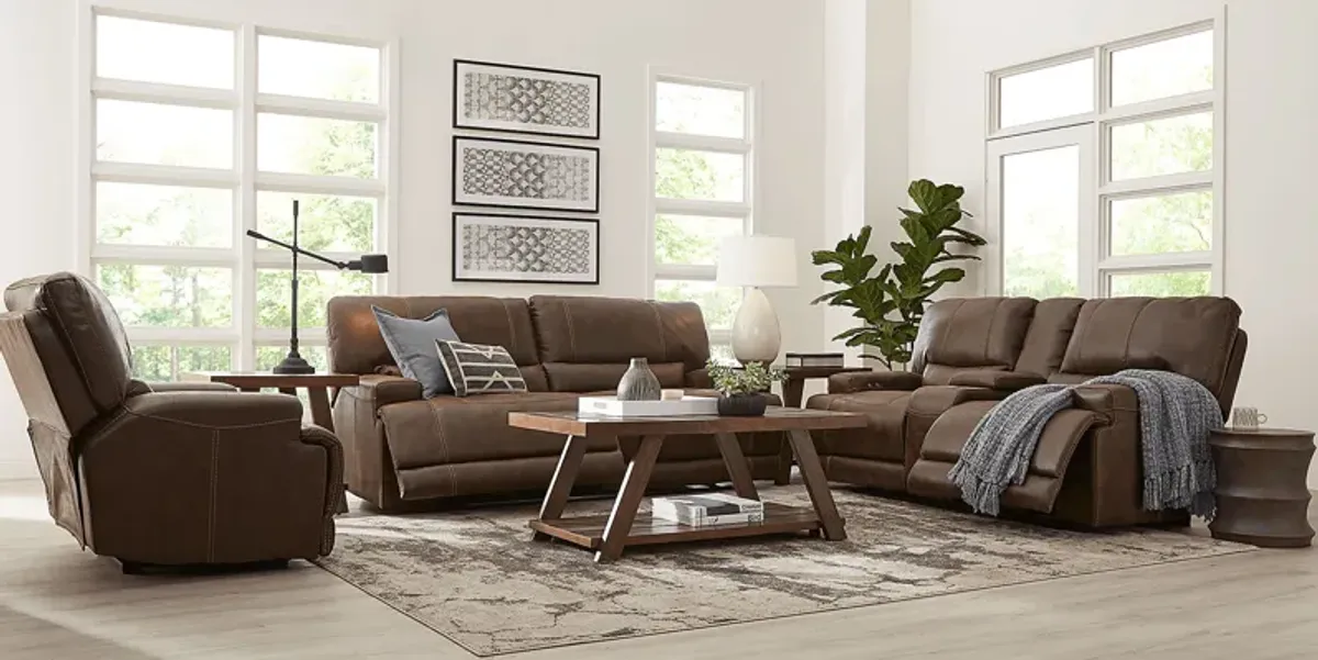 Warrendale Chocolate 2 Pc Power Reclining Living Room