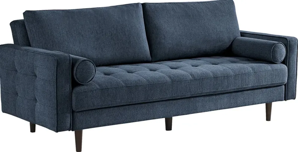 Athens Navy Convertible Sleeper Sofa