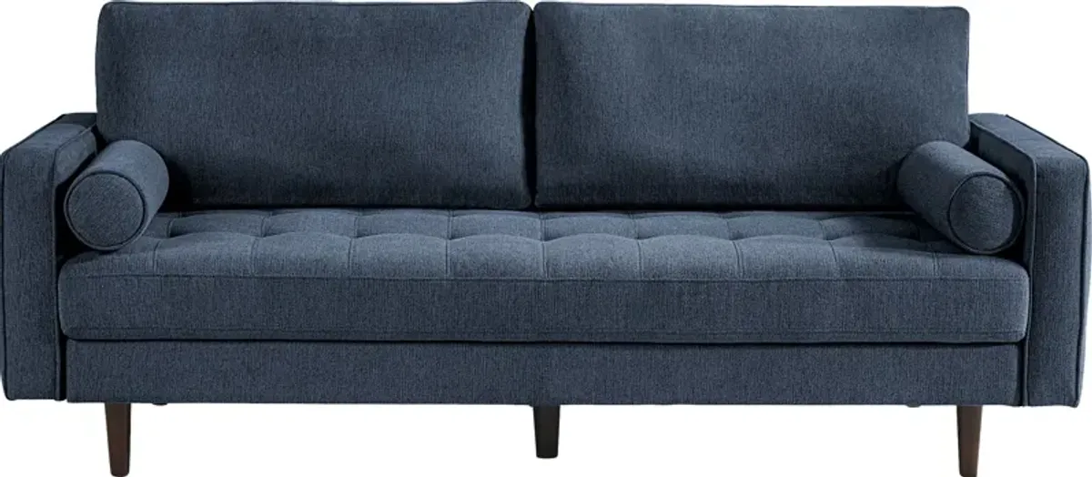 Athens Navy Convertible Sleeper Sofa