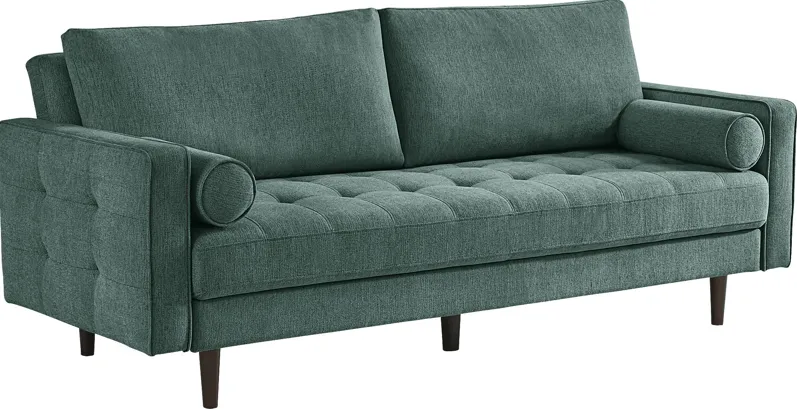 Athens Teal Convertible Sleeper Sofa