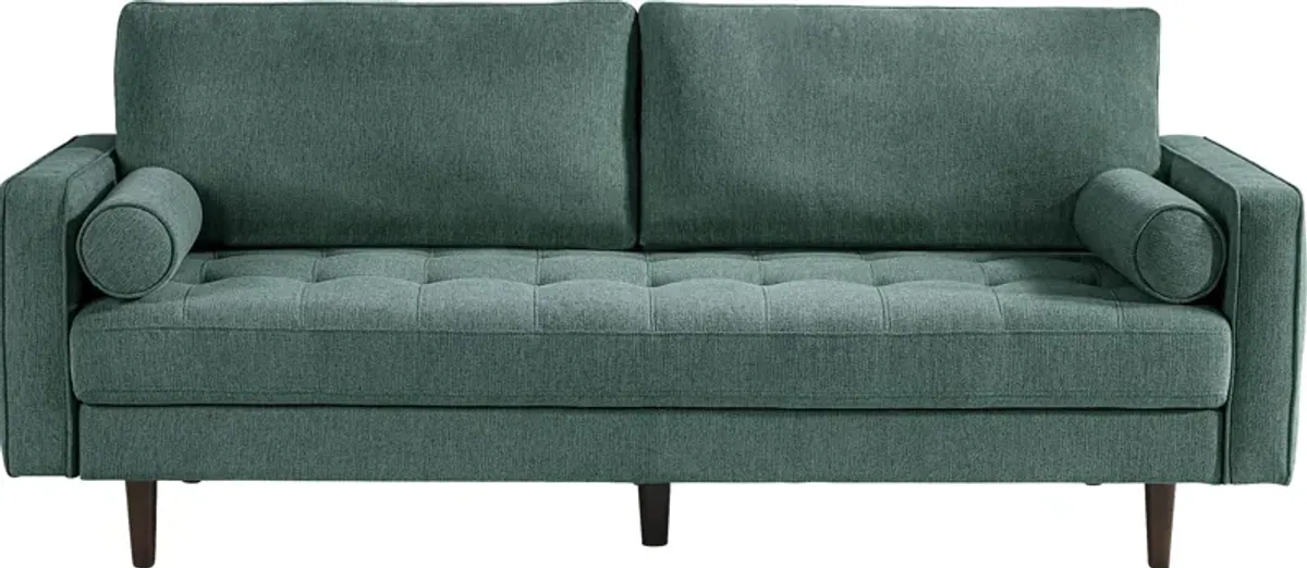 Athens Teal Convertible Sleeper Sofa