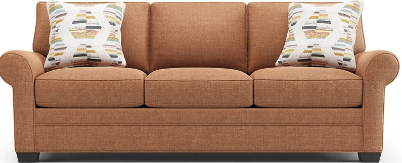 Bellingham Russet Textured Chenille Gel Foam Sleeper Sofa
