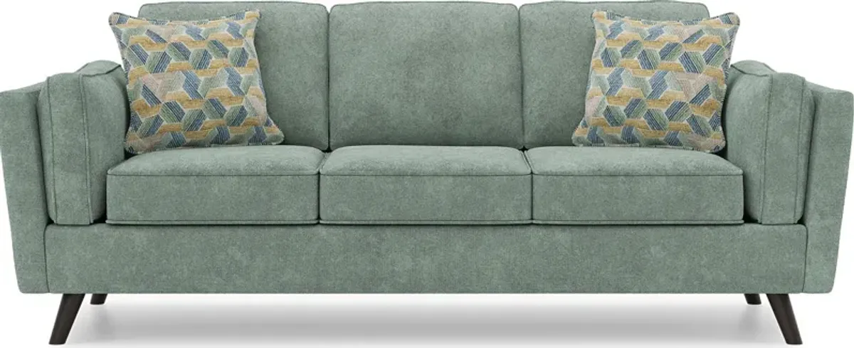 Arlington Seafoam Sleeper Sofa