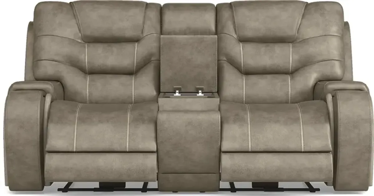 Laredo Springs Gray 2 Pc Dual Power Reclining Living Room