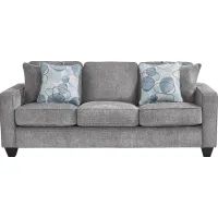 Alanis Bay Gray Gel Foam Sleeper Sofa