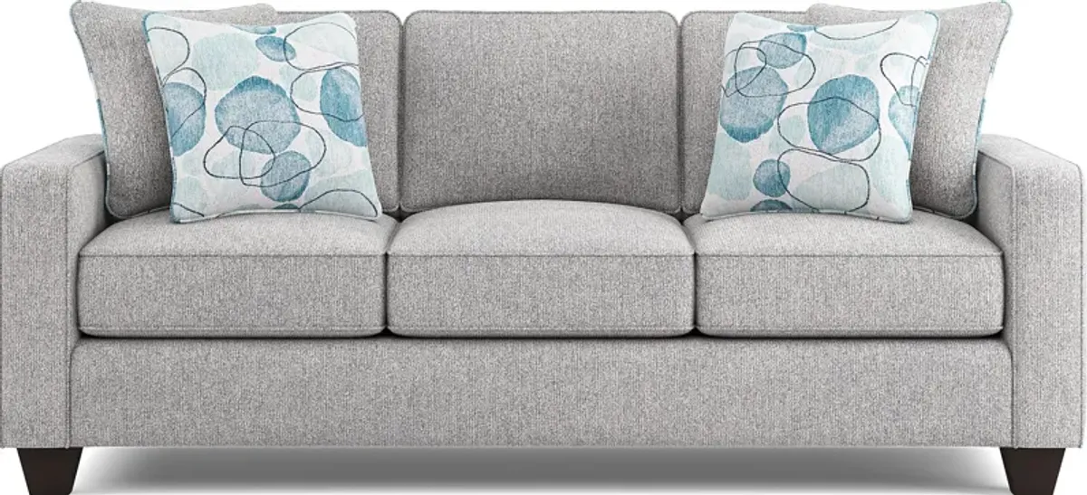 Alanis Bay Gray Gel Foam Sleeper Sofa