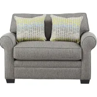 Bellingham Gray Textured Gel Foam Sleeper Chair