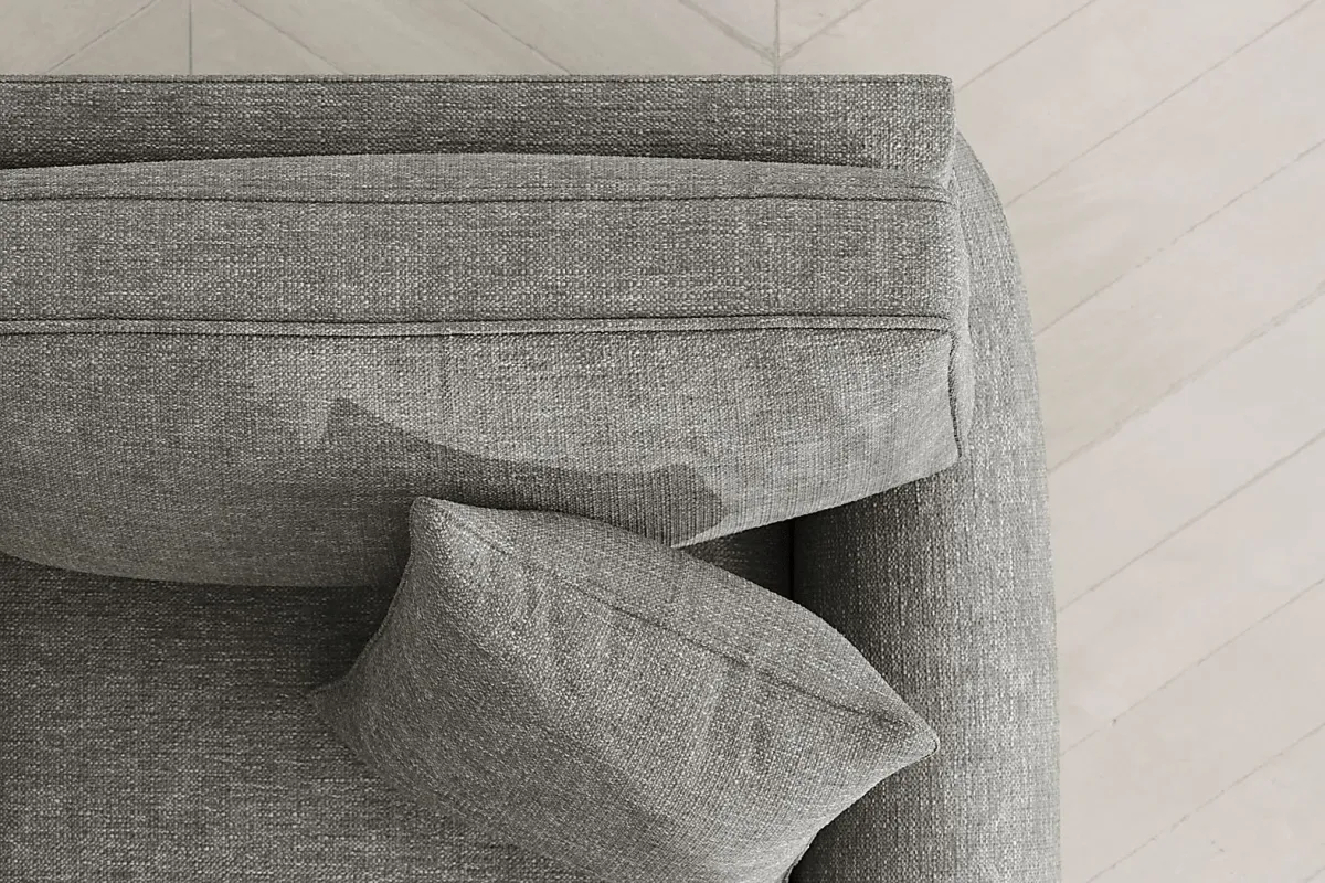 Bellingham Gray Textured Sleeper Loveseat