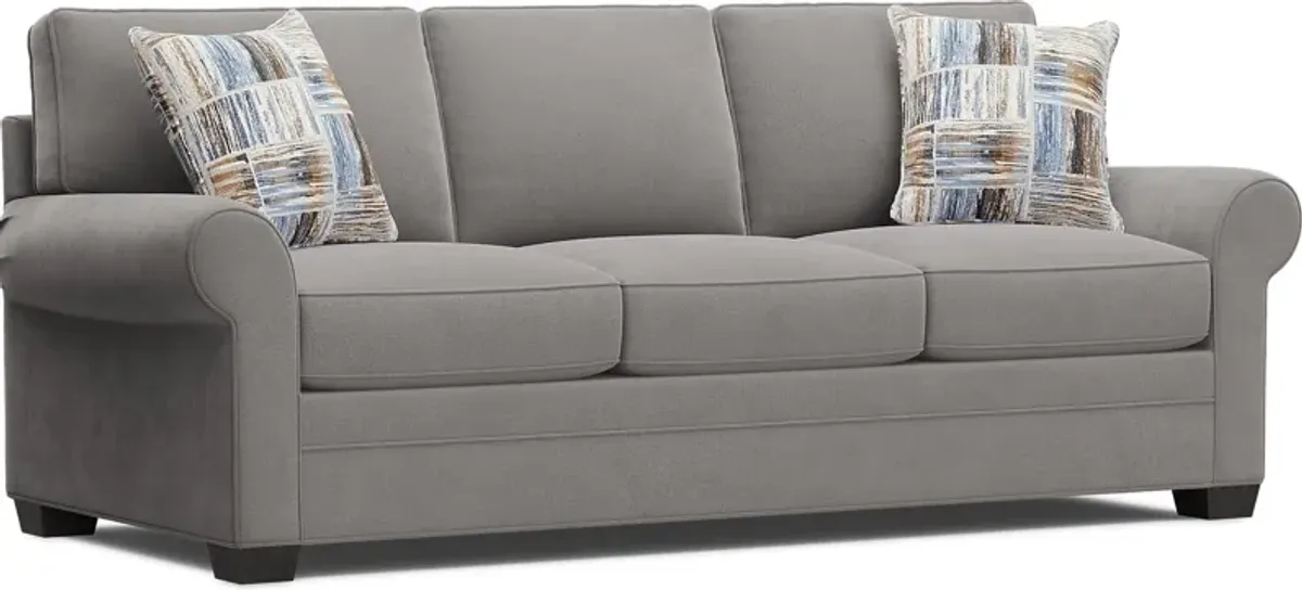 Bellingham Gray Microfiber Sleeper Sofa