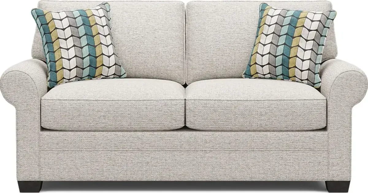 Bellingham Pebble Textured Gel Foam Sleeper Loveseat