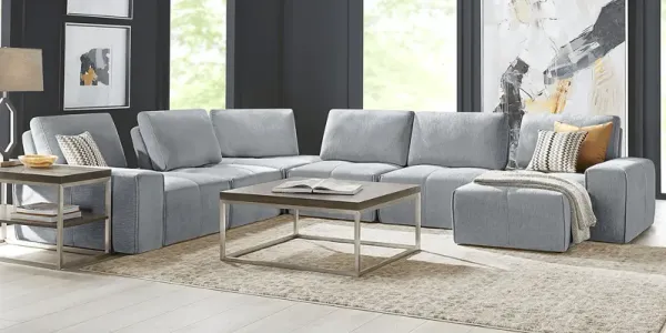 Laney Gray 6 Pc Sectional
