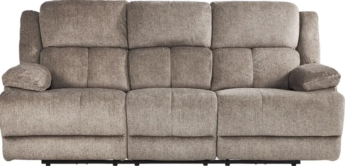 Townsend Brown Power Reclining Sofa