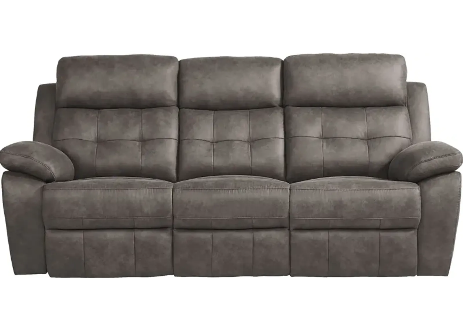 Hanton Heights Slate Power Reclining Sofa