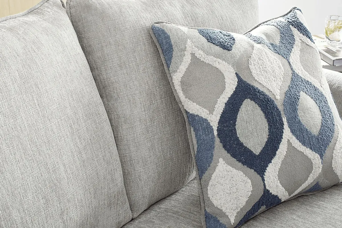 Dennin Heights Gray 7 Pc Living Room