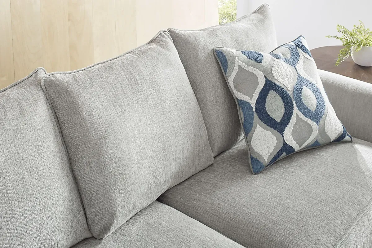 Dennin Heights Gray 7 Pc Living Room