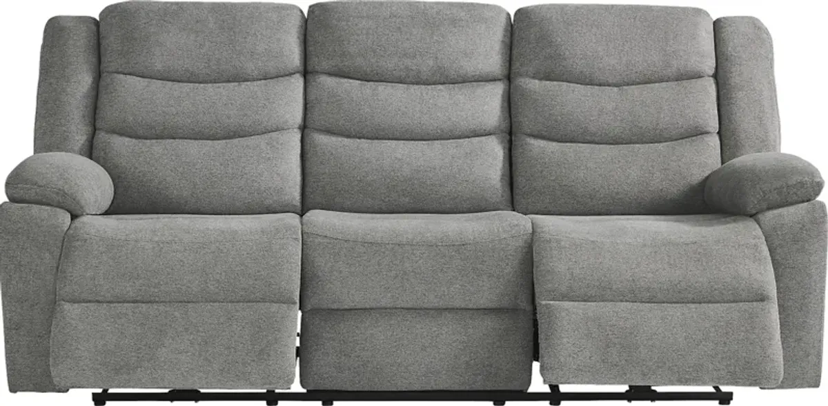 Swansea Granite Power Reclining Sofa