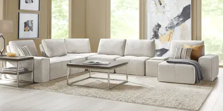 Laney Beige 7 Pc Sectional